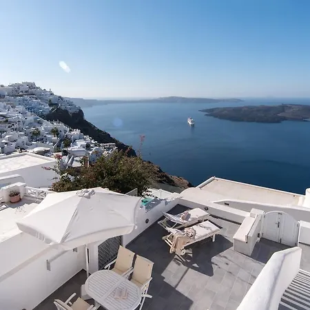 ヴィラ Karpimo Horizon - Caldera Sunset View - Private Hot Tub - Firostefani *