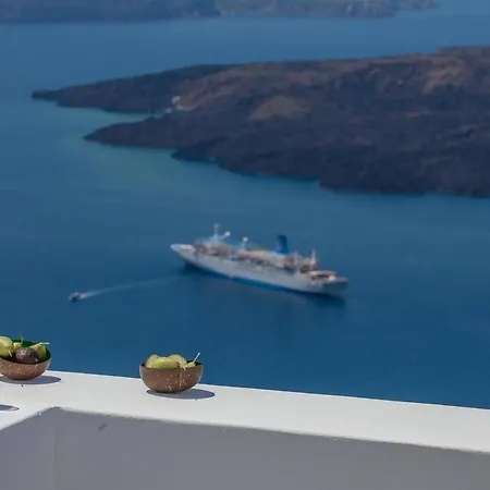 Karpimo Horizon - Caldera Sunset View - Private Hot Tub - Firostefani ヴィラ *