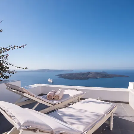 Karpimo Horizon - Caldera Sunset View - Private Hot Tub - Firostefani Villa Firostefani