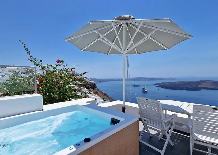 Karpimo Horizon - Caldera Sunset View - Private Hot Tub - *