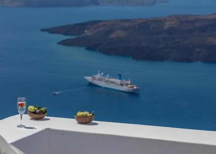 Karpimo Horizon - Caldera Sunset View - Private Hot Tub - Villa *