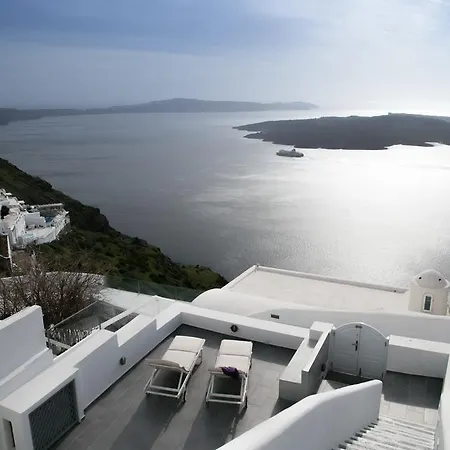 Villa Karpimo Horizon - Caldera View With Private Hot Tub Firostefani