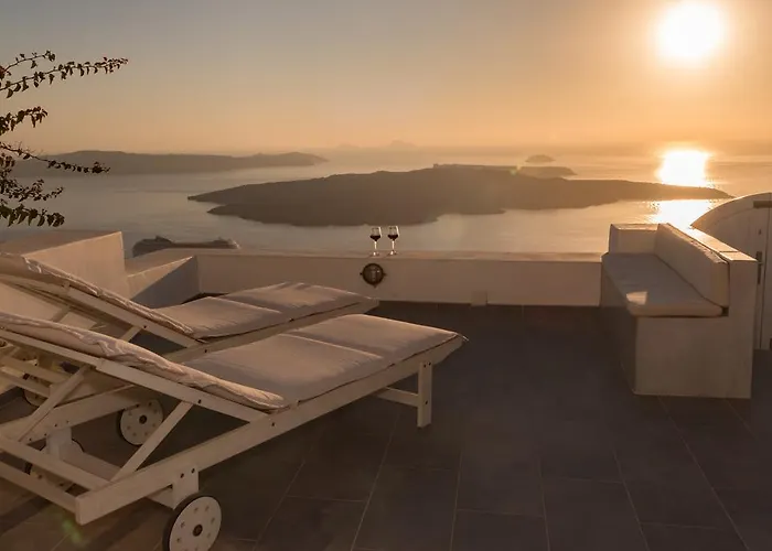 Karpimo Horizon - Caldera Sunset View - Private Hot Tub - Вилла