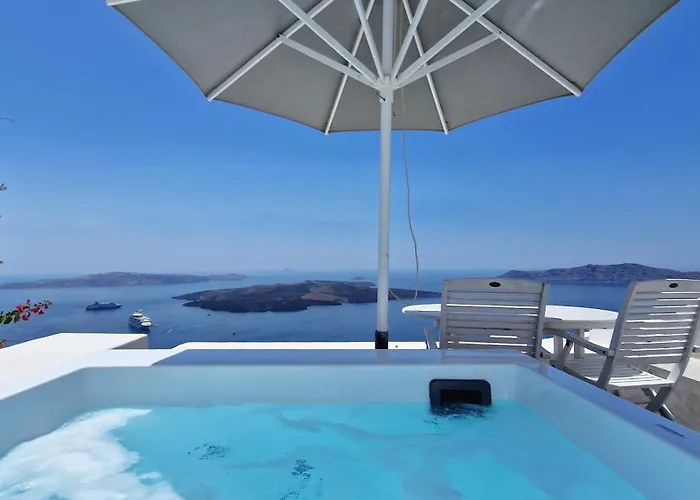 Karpimo Horizon - Caldera Sunset View - Private Hot Tub - Вилла *